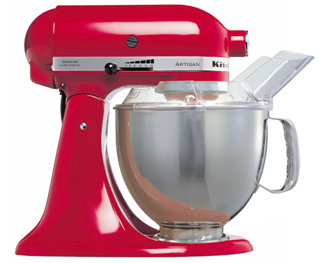 KitchenAid k�ksmaskin r�d