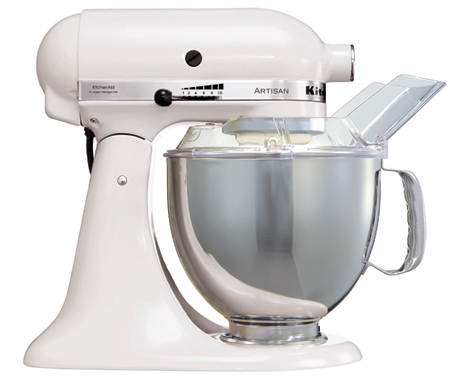 KitchenAid k�ksmaskin vit
