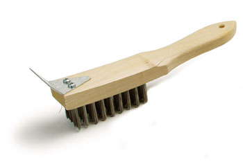 St�lborste med skrapa