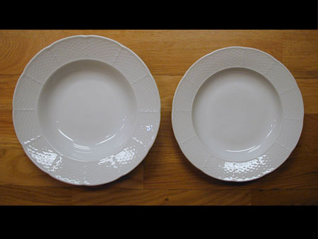 Tallrik djup 23 cm, Str�mg�rden Natalie