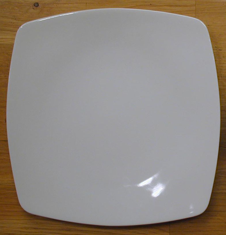 Tallrik 27x27 cm, Str�mg�rden Hirunni