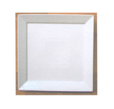 Tallrik Str�mg�rden 4-kant, 22x22 cm