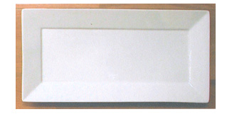Tallrik Strmgrden 4-kant, 36x18 cm