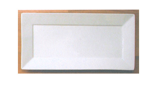 Tallrik Str�mg�rden 4-kant, 32x16 cm