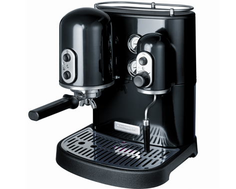 KitchenAid Espressobryggare svart