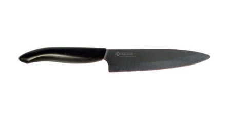 Universalkniv 13cm, svart blad