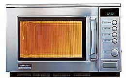 Mikrougn proffs, 20 liter, 1500W, rostfri