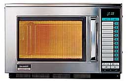 Mikrougn proffs, 20 liter, 1800W, rostfri