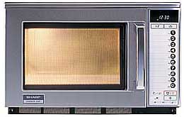 Mikrougn proffs, 20 liter, 2100W, rostfri