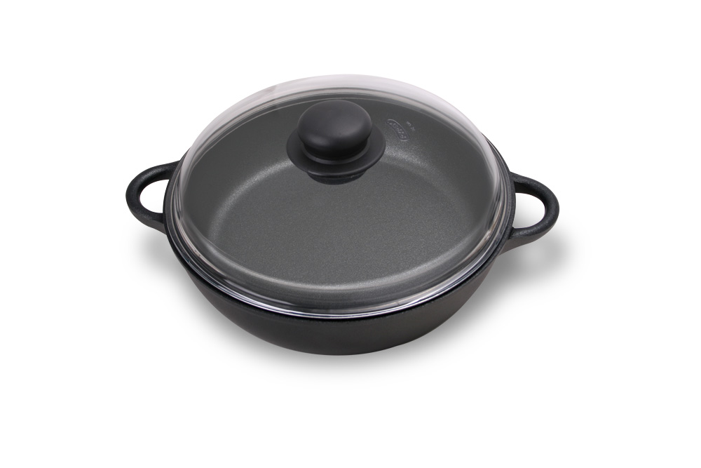 Ugnsform med glaslock 24 cm