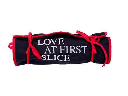 Knivrulle "Love at First Slice", plats fr 9 artiklar